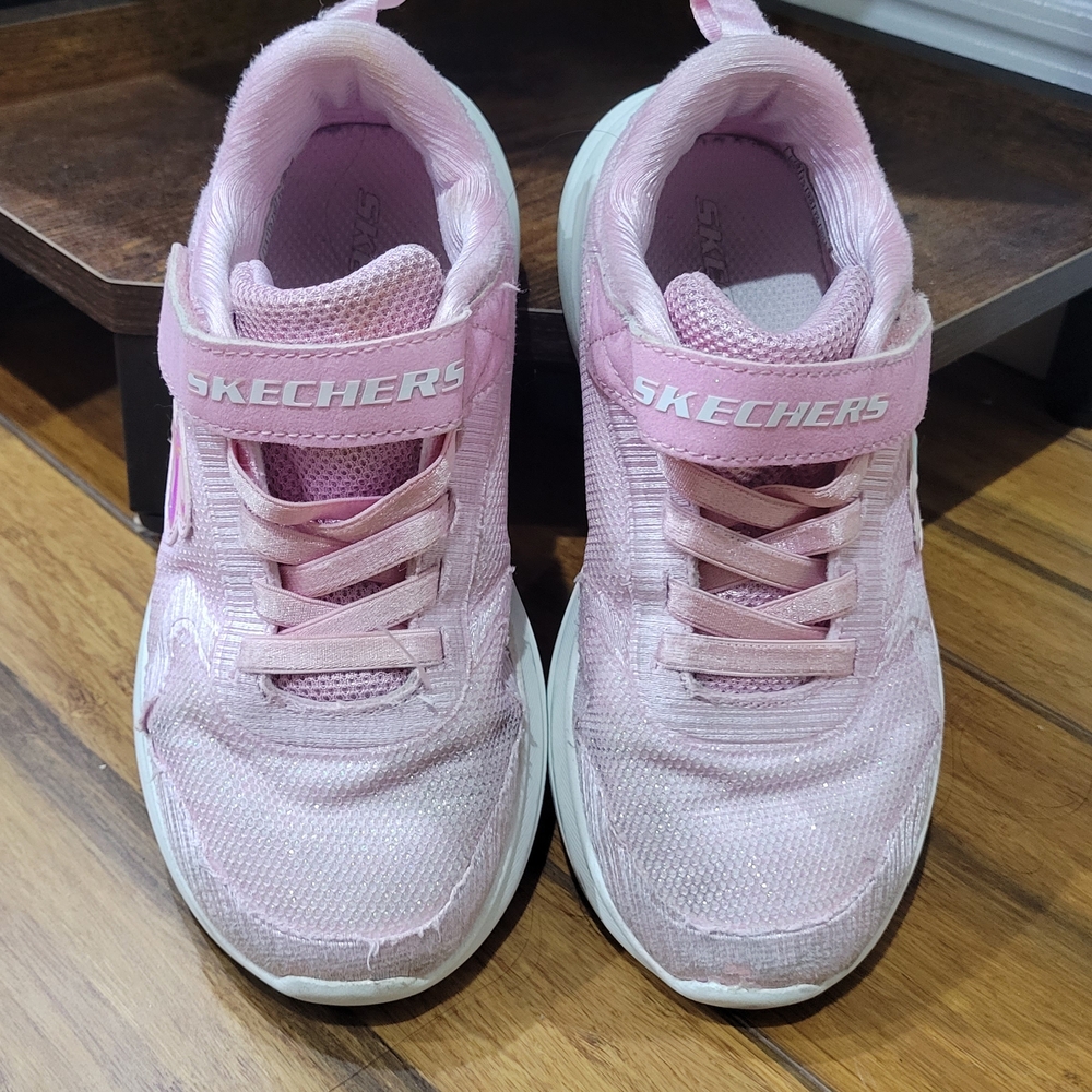 Skechers Kids Light Pink Sneakers